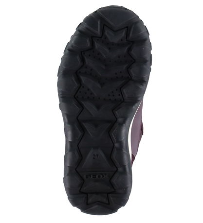 Geox Vinterstøvler - Tex - J Trekkyup B ABX - Dk Burgundy