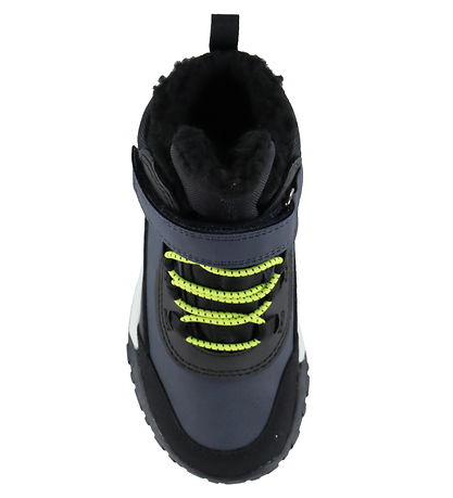 Geox Vinterstøvler - Tex - J Trekkyup B ABX - Navy/Lime