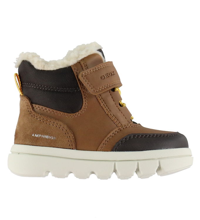 Geox Vinterstøvler - Tex - B Willaboom B ABX - Tobacco/Dk Brown