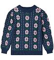 Fliink Bluse - Strik - Garden - Insignia Blue