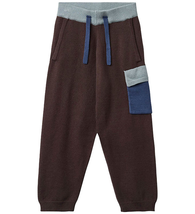 Fliink Bukser - Strik - Viskoseblanding - Alon - Coffee Bean