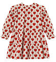 Fliink Kjole - Winter Heart - Sandshell AOP