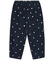Fliink Bukser - Fløjl - Dolly - Insignia Blue AOP