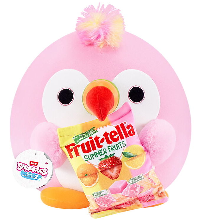 Snackles Bamse - 25 cm - Sally m. Fruit-tella