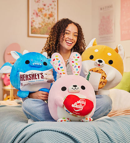 Snackles Soft Toy - 35 cm - Flossie w. Jelly Belly Snackles Soft Toy - 35 cm - Flossie w. Jelly Belly