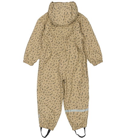 Mikk-Line Regndragt m. Fleece - Cornstalk