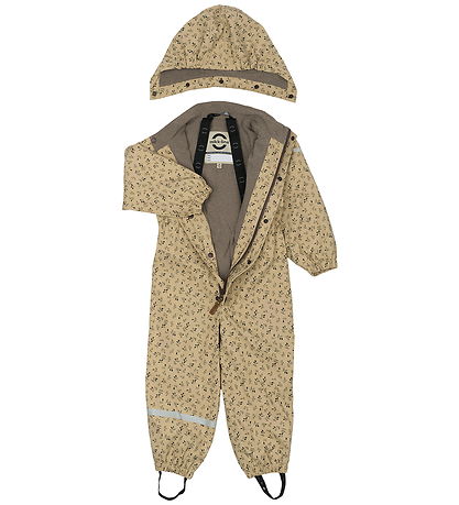 Mikk-Line Regndragt m. Fleece - Cornstalk