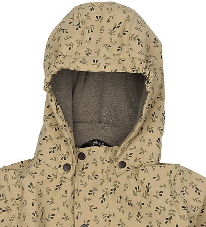 Mikk-Line Regndragt m. Fleece - Cornstalk