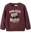 Name It Sweatshirt - NmfRear - Burgundy