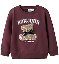 Name It Sweatshirt - NmfRear - Burgundy