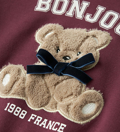 Name It Sweatshirt - NmfRear - Burgundy