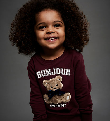 Name It Sweatshirt - NmfRear - Burgundy
