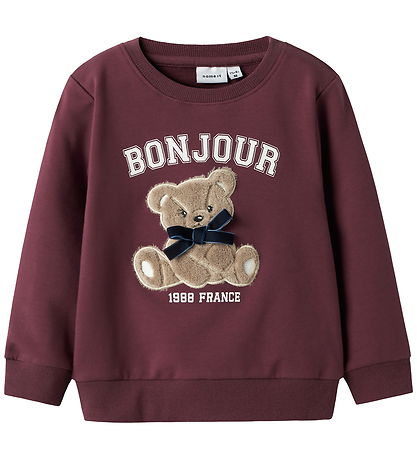 Name It Sweatshirt - NmfRear - Burgundy