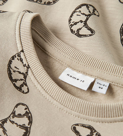 Name It Sweatshirt - NmmRichie - AOP - Island Fossil