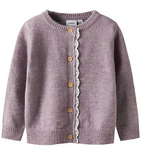 Name It Cardigan - Strik - NmfRikimmi - Keepsake Lilac