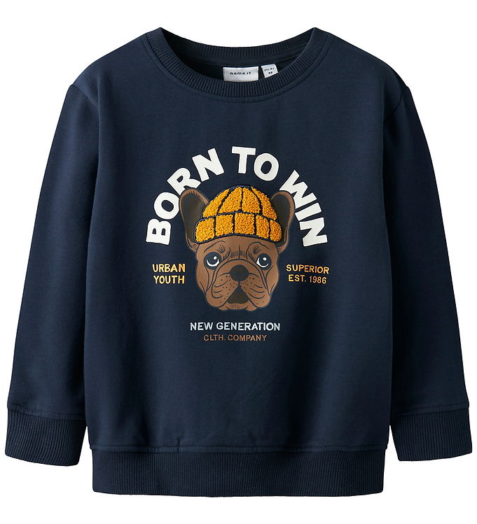 Name It Sweatshirt - NmmRiguna - Navy Blazer