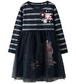 Name It Kjole - NmfOrini Tulle - Navy Blazer