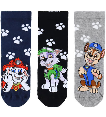 Name It Strømper - NmmNaveen - 3-pak - Paw Patrol - Navy Blazer/