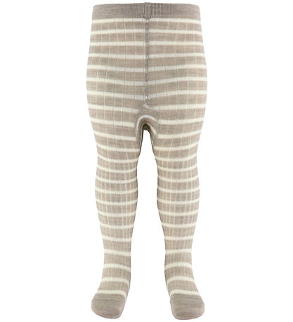 MP Strømpebukser Viggy - Light Brown Melange