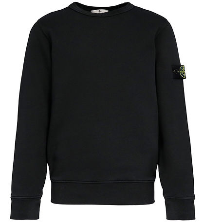 Stone Island Sweatshirt - Felpa - Black Stone Island Sweatshirt - Felpa - Black
