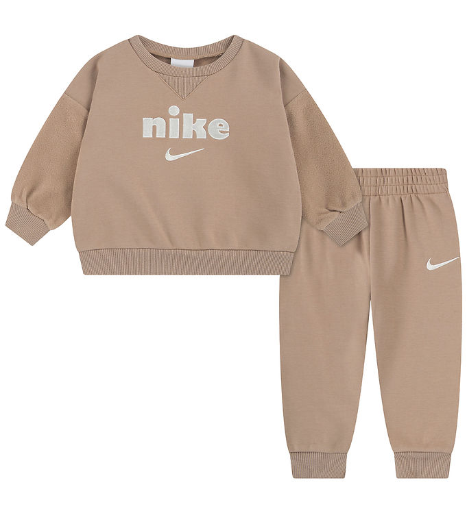 Nike Sweatsæt - Crew - Hemp