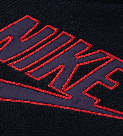 Nike Hættetrøje - Glow - Black