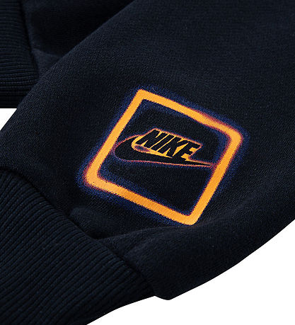 Nike Hættetrøje - Glow - Black