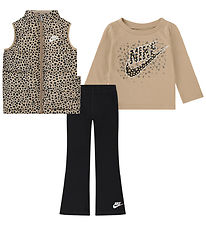 Nike Sæt - Vest/Bukser/Bluse - Black