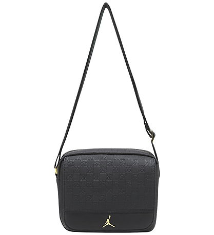 Jordan Skuldertaskr - Monogram Mini - Black/Gold