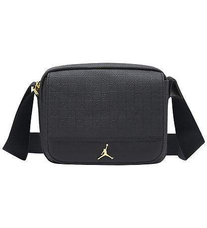 Jordan Skuldertaskr - Monogram Mini - Black/Gold