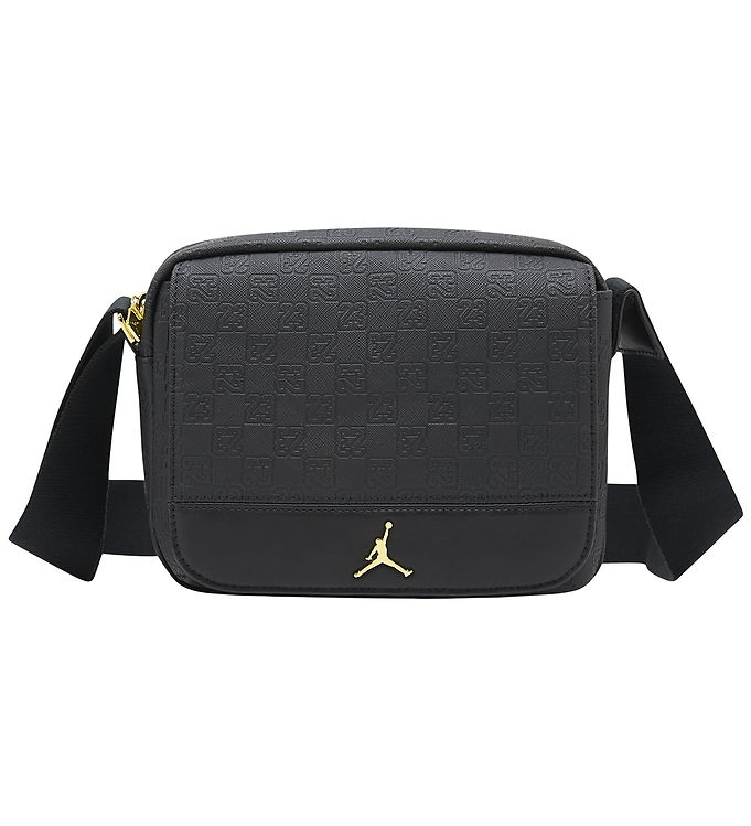 Jordan Skuldertaske - Monogram Mini - Sort/Guld