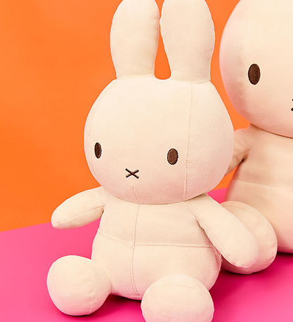 Bon Ton Toys Bamse - 35 cm - Ltd. Edition Miffy Faux Suede - Bei