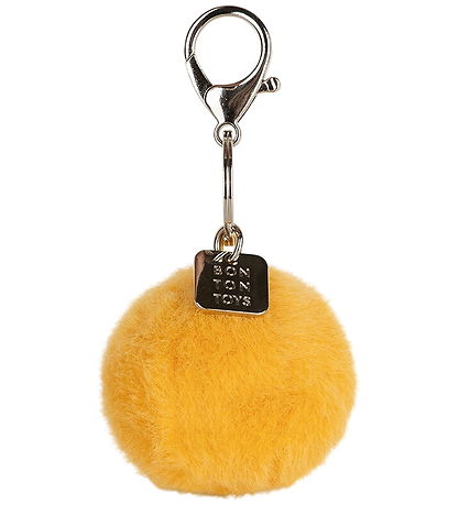 Bon Ton Toys Nøglering - 5,5 cm - Smiley Keychain ECO Fuzzy - Ye