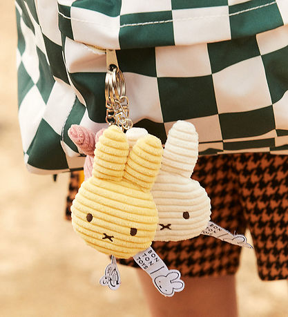Bon Ton Toys Nøglering - 10 cm - Miffy Flat Keychain Corduroy -
