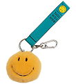 Bon Ton Toys Nøglering - 7 cm - Smiley ECO Fuzzy Bag Charm - Yel