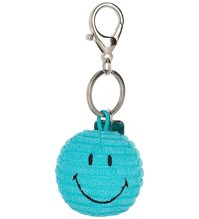 Bon Ton Toys Nøglering - 4,5 cm - Smiley Keychain ECO Corduroy -