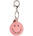 Bon Ton Toys Nøglering - 4,5 cm - Smiley Keychain ECO Corduroy -