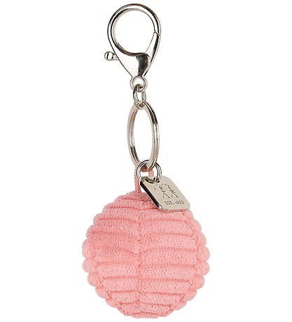 Bon Ton Toys Nøglering - 4,5 cm - Smiley Keychain ECO Corduroy -