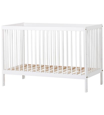 Hoppekids Babyseng - Ida-Marie - 60x120 - Hvid Hoppekids Babyseng - Ida-Marie - 60x120 - Hvid
