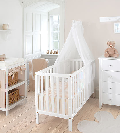 Hoppekids Ida-MArie Babyseng - 60x120 - Hvid