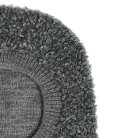 Smallstuff Elefanthue - 2 lags - Uld - Grey Melange