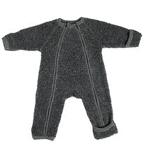 Smallstuff - Køredragt m. Lynlås - Grey Melange