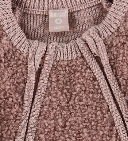 smallstuff Køredragt m. Lynlås - Uld - Rose