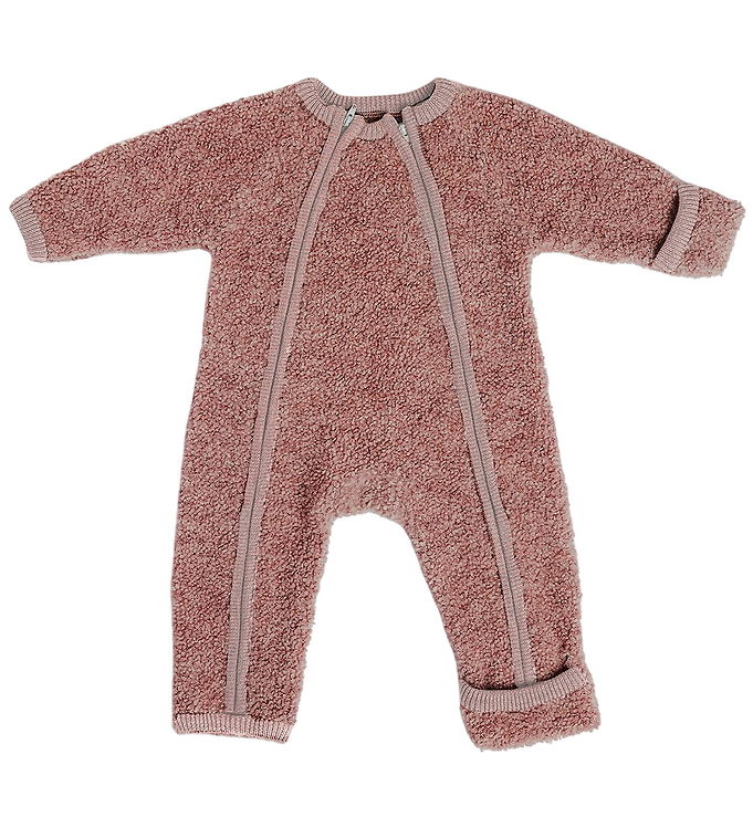 smallstuff Køredragt m. Lynlås - Uld - Rose