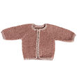 Smallstuff Cardigan m. Lynlås - Uld - Rose