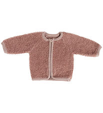 Smallstuff Cardigan m. Lynlås - Uld - Rose