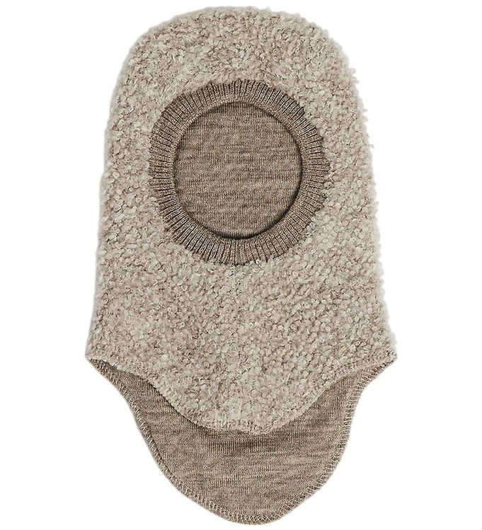 Smallstuff Elefanthue - 2-lags - Uld - Natur Meleret