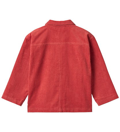 Wheat Skjorte - Fløjl - Sage - Raspberry Wheat Skjorte - Fløjl - Sage - Raspberry