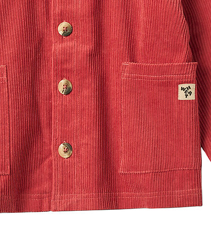 Wheat Skjorte - Fløjl - Sage - Raspberry Wheat Skjorte - Fløjl - Sage - Raspberry