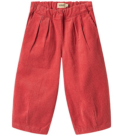 Wheat Fløjlsbukser - Juno - Raspberry Wheat Fløjlsbukser - Juno - Raspberry